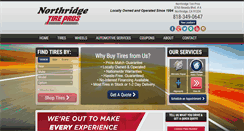 Desktop Screenshot of northridgetires.com