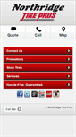 Mobile Screenshot of northridgetires.com